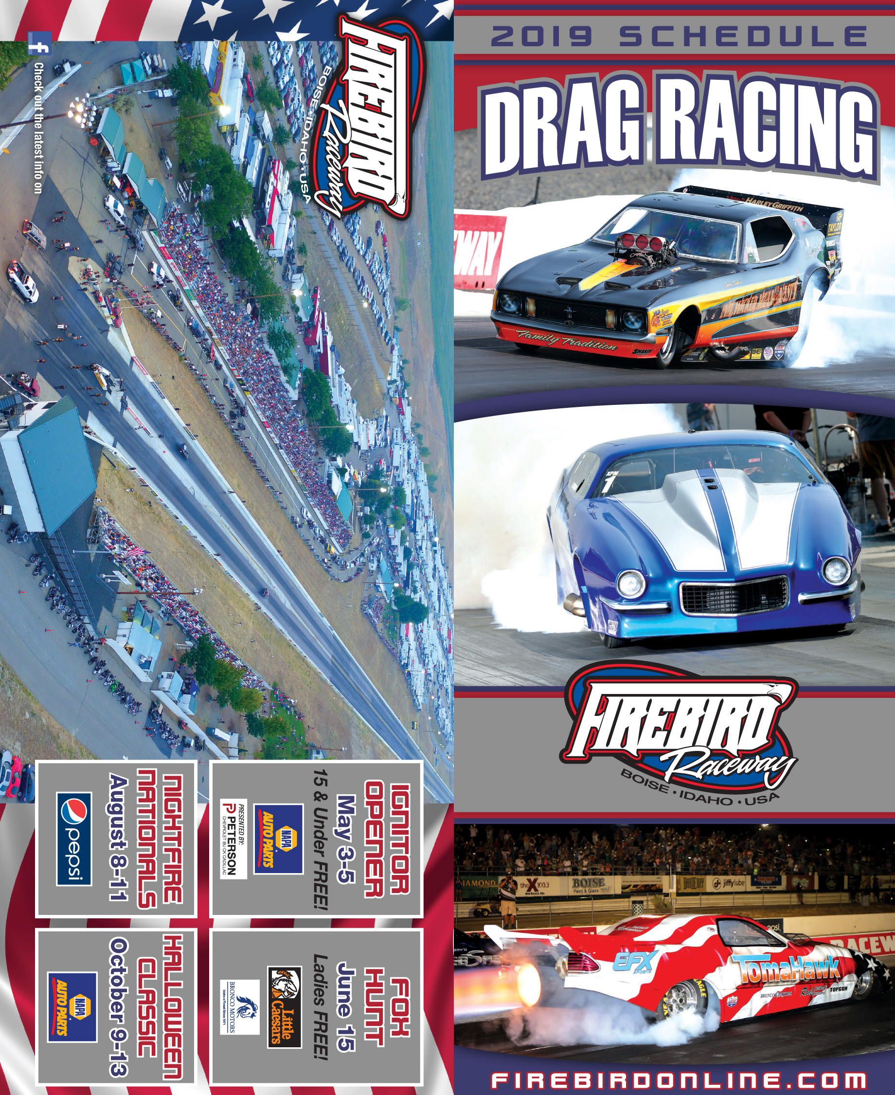 Available Today 2019 Track Schedules Firebird Raceway