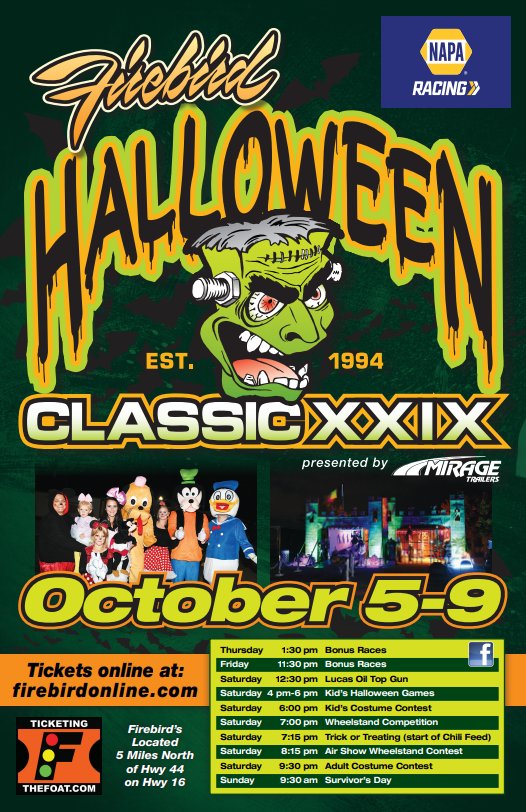 NAPA Halloween Classic October 59 Firebird Raceway