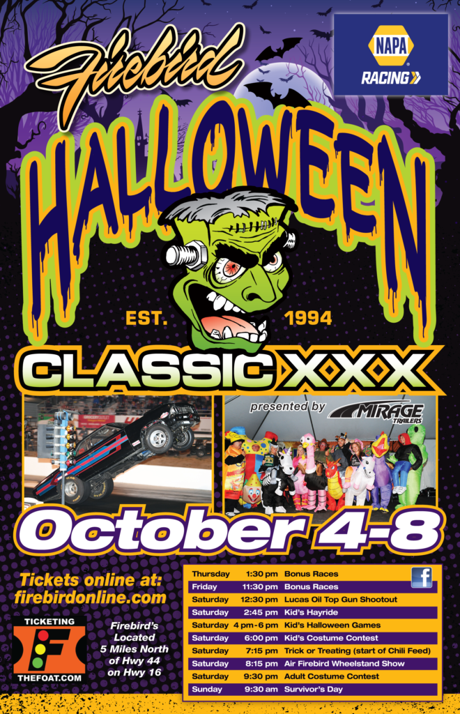 NAPA Halloween Classic October 48 Firebird Raceway