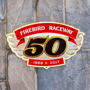 Firebird 50 Year Sign
