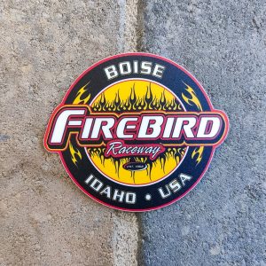Firebird Flame Circle Decal