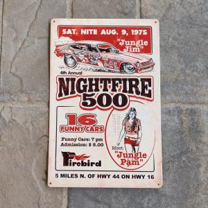 Nightfire 1975 Metal Sign