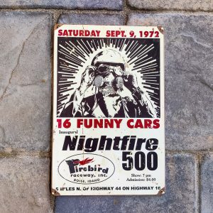 Nightfire 1972 Metal Sign