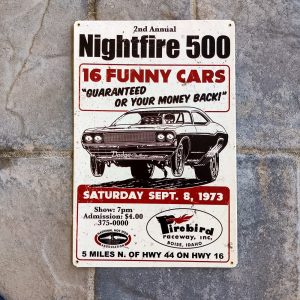 Nightfire 1973 Metal Sign