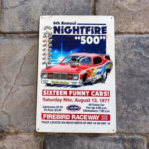 Nightfire 1977 Metal Sign