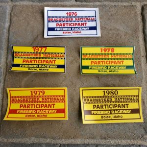1976-80 Bracketeer Decals