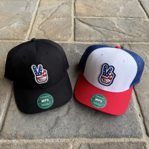 Firebird Peace Sign Caps