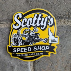 SCOTTY'S SPEED SHOP DECAL